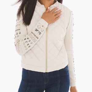 Chico’s Zenergy Quilted Zip Jacket